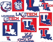 Louisiana Tech SVG, University SVG, Bulldogs SVG, Game Day
