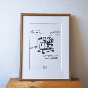 Fine Art Print &quot;turn me on&quot;, wall art, art print, fine art paper, disco studio, poster, Hahnemühle 310g, kitchen poster