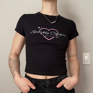 Sparkly Cowgirl Tattoos Baby Tee