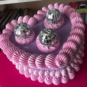Disco ball Fake Cake Jewelry box