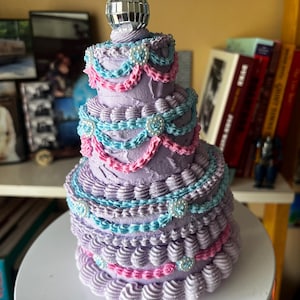 Disco Ball Fake Cake