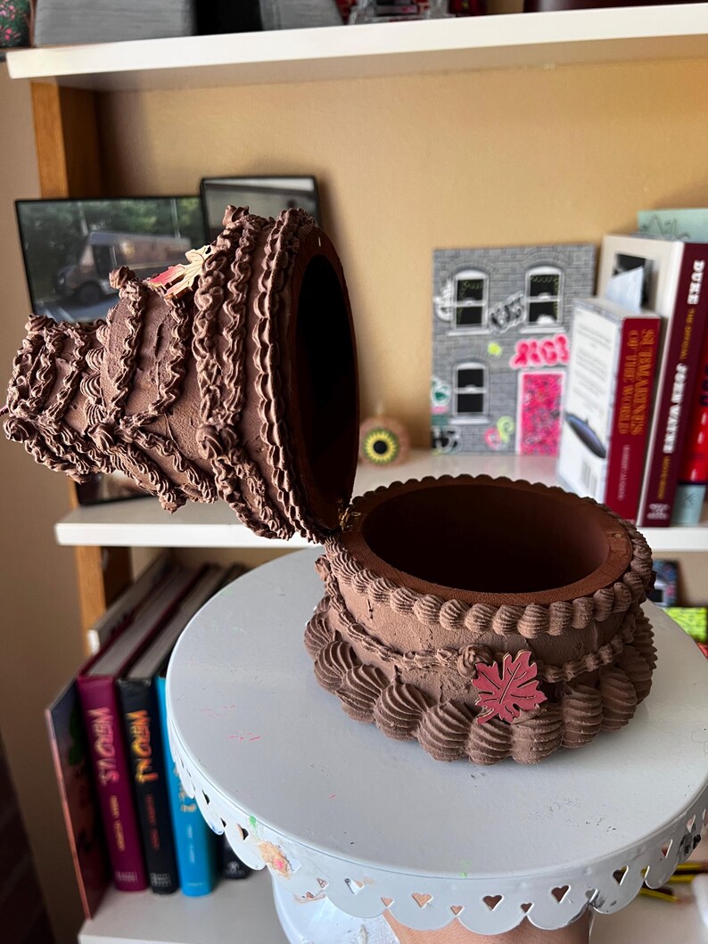 Fall Three Tier Fake Cake Box - Etsy