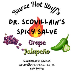 NurseHotStuff&#39;s Grape Dr. Scovillain&#39;s Spicy Salve