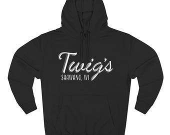 Twig's Shawano WI Hoodie | Script Logo