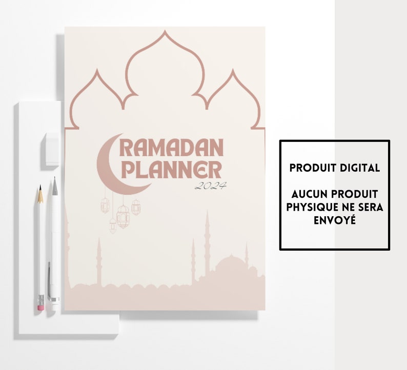 Planner Ramadan digital, Planificateur Ramadan 2024 , Planner ramadan français, Organisation et suivi du mois de ramadan, Agenda numérique image 8