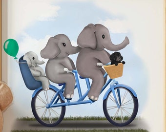 Impresión de arte infantil personalizada *Descarga digital*