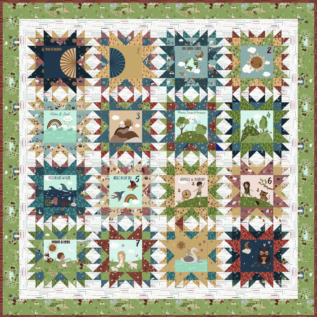 Created With Love Soft Book Panel Quilt Kit by Jennifer Long of Sew a ...