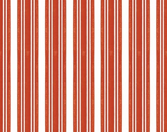 Classic Christmas Stripe Red – J. Wecker Frisch – Riley Blake Designs – Christmas Quilt Fabric