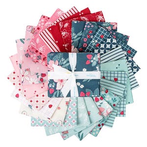 Berry Market Fat Quarter Bundle, Beverly McCullough for Riley Blake Designs