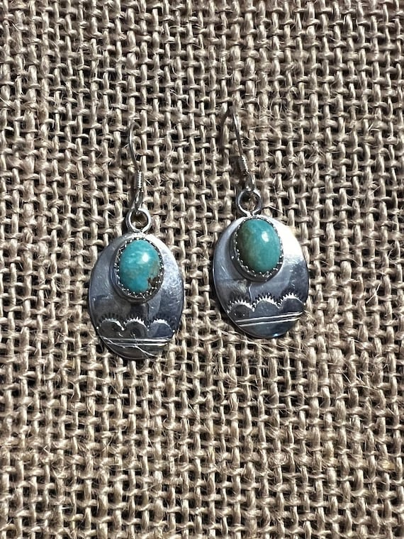 Herbert Cayatineto Navajo earrings