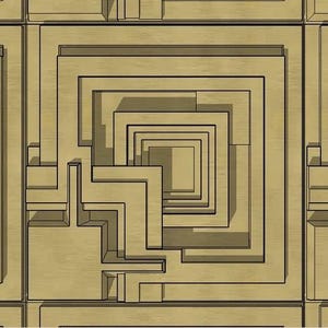 Blade Runner-inspirierte 3D-Wandfliesen | Modulare Sci-Fi-Geometriepaneele (200 mm)