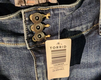 New Torrid high-rise skinny jeans TALL