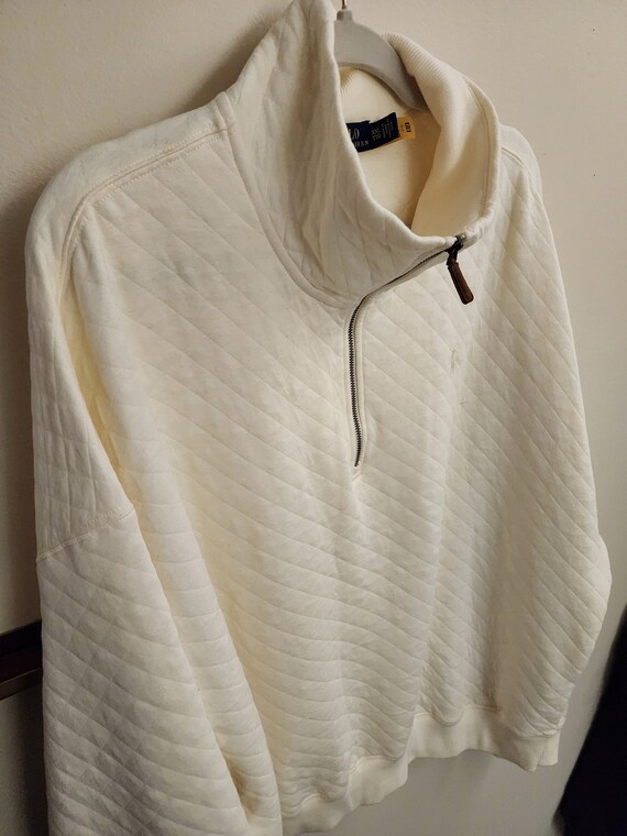 Quilted Fleece Pullover - image 2