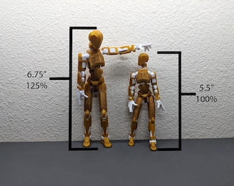 Dummy 13 125% - 6.75" Tall