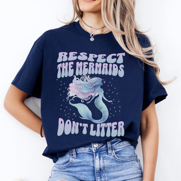 Respect the mermaid top mermaid core sirencore aphrodite mermaidcore clothing seashell shirt mermaidcore mermaid top mermaid retro shelliac