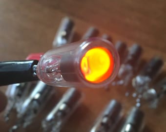7tlg. Vintage Neon Nixie Röhren Militär Thyratron MTH-90 Gasentladungs Glimmentladungs Leuchtanzeige Lampe Röhre UdSSR