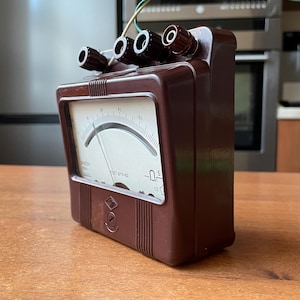 1964 Vintage Voltmeter Laboratory Steampunk tools