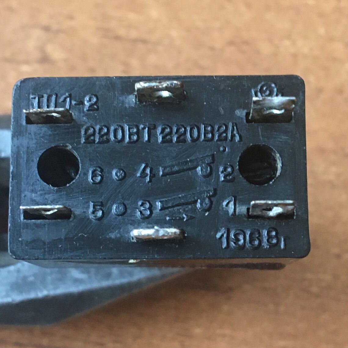 1960s Rare Switches Old Small Toggle Switches, Vintage On/off ...