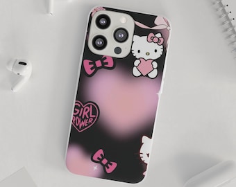 Sweet Kitty Charm Flexi Phone Case