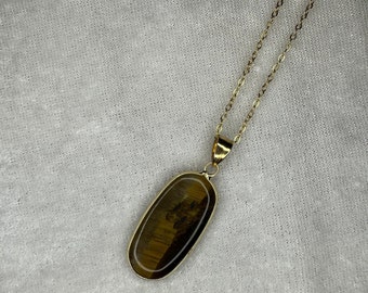 Collar de ojo de tigre