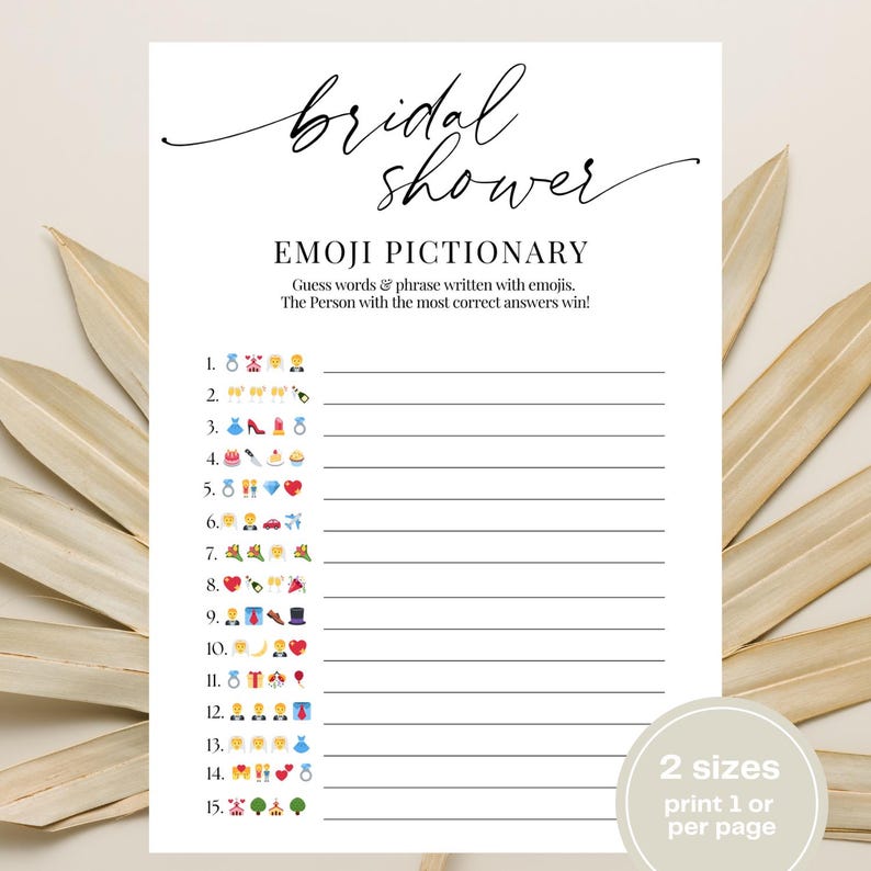 Bridal Shower Emoji Pictionary Game Wedding Bridal Shower Emoji Game Il 794xN.6378750033 Sn17