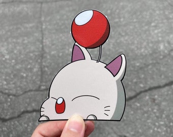 Mog Peeker Sticker