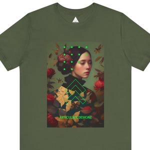 Designer Moderne Kunst T-Shirt, Ästhetische Kunst T-Shirt, Abstraktes Shirt, Artsy T-Shirt, Künstlerisches Shirt, Künstler Geschenk, Muster Shirt, Cooles Grafik Tshirt
