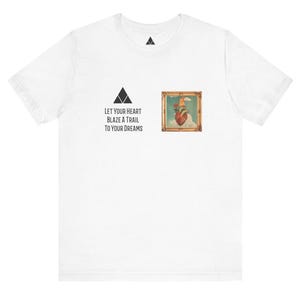 Dreamer Shirts, Follow Your Heart Shirt, Follow Your Dreams Shirt, Fire Heart T-Shirt, Chasing Your Dreams Shirt, Chase Your Dreams Shirt