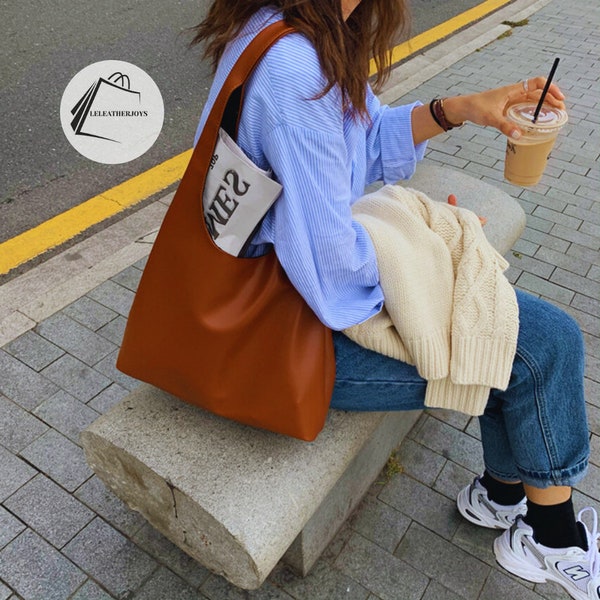 Cute Shoulder Bag - Bags For Women,Vegan Leather Shoulder Bag,Hobo Bag,Tote Bag Women,Women's Bag,Shoulder Leather Hobo Bag,Women's Gift Bag