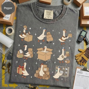 Silly Goose Mail Carrier Shirt - USPS Worker Gift, Delivery Driver Tee