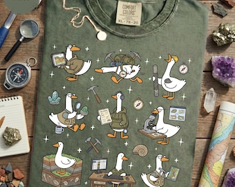 Camiseta de geología de Silly Goose – Camiseta para estudiantes de ciencias de la Tierra