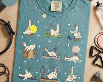 Silly Goose Pilates Shirt - Yoga Lover Gift, Fitness Instructor Tee
