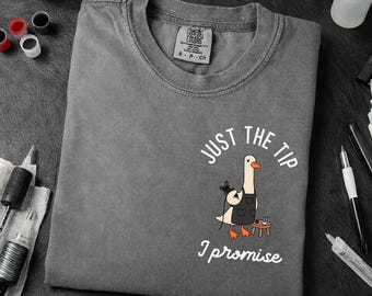 Silly Goose Tattoo Artist Shirt - Funny Tattoo Lovers Shirt, Tattoo Artist Gift for Him or Her