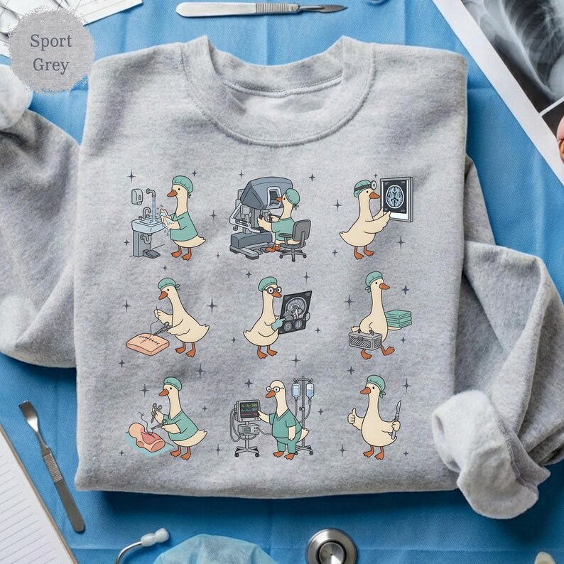 Surgeon Silly Goose Shirt - Operating Room Gift, Surgical Doctor Tee - Etsy