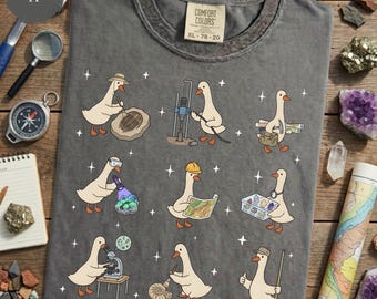 Geology Silly Goose Geology Shirt – Rockhound Tee, Earth Science Student Gift