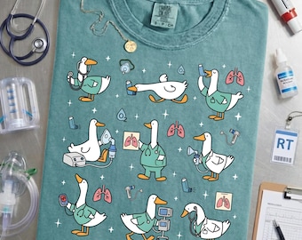 Silly Goose Respiratory Therapist Shirt – Funny RT Gift
