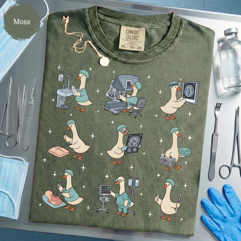 Surgeon Silly Goose Shirt - Operating Room Gift, Surgical Doctor Tee - Etsy