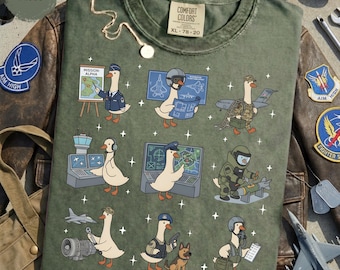 Silly Goose Air Force Shirt - Airman Gift