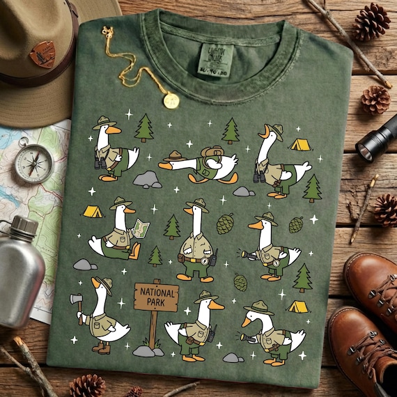 Silly Goose Park Ranger Shirt – Funny Nature Lover Tee