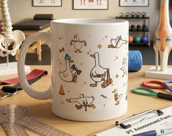 Silly Goose Physical Therapy Mug – Movement & Physiotherapy Gift