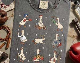 Silly Goose Boxing Shirt -Funny Boxer Gift, Gym Fighter Tee