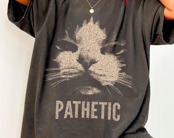 Comfort Colors® Funny vintage cat shirt , gifts for cat mom lovers, bestfriends birthday gifts, funny y2k meme shirt, humor memes sarcastic
