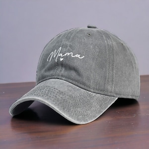 Chapeau de maman Cadeau fête des mères/anniversaire pour femme/mère/grand-mère Casquette de baseball personnalisée Chapeaux uniques image 4