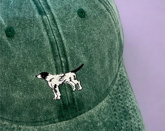 Bonnet brodé pour chien - casquette pour chien personnalisée - idéal pour les amoureux des chiens - cadeau d'anniversaire attentionné - cadeau unique pour la fête des pères - livraison gratuite