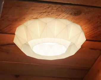 Gemma Recessed Light Shade - 6&quot; Decorative LED Can Light Cover (No Tools Needed)
