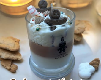 Gingerbread candle with real money inside 1-100! Perfect suprise gift or present