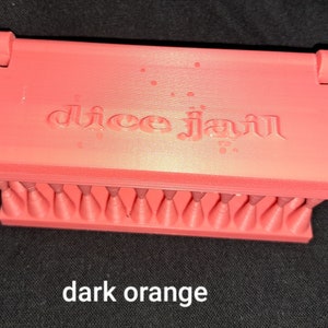 Dice Jail 3d print Orange
