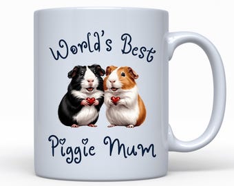 Personalised Guinea Pig Gift, Guinea Pig Mug, Gift For Guinea Pig Mum, Birthday Present, Gift For Her, Gift For Girlfriend, Guinea Pig Mom