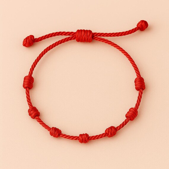 5 Black Handmade Lucky String Kabbalah Bangle Bracelets – Success & Protection By Body-Soul-N-Spirit