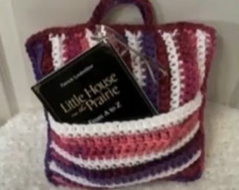 Crochet Book Pillow